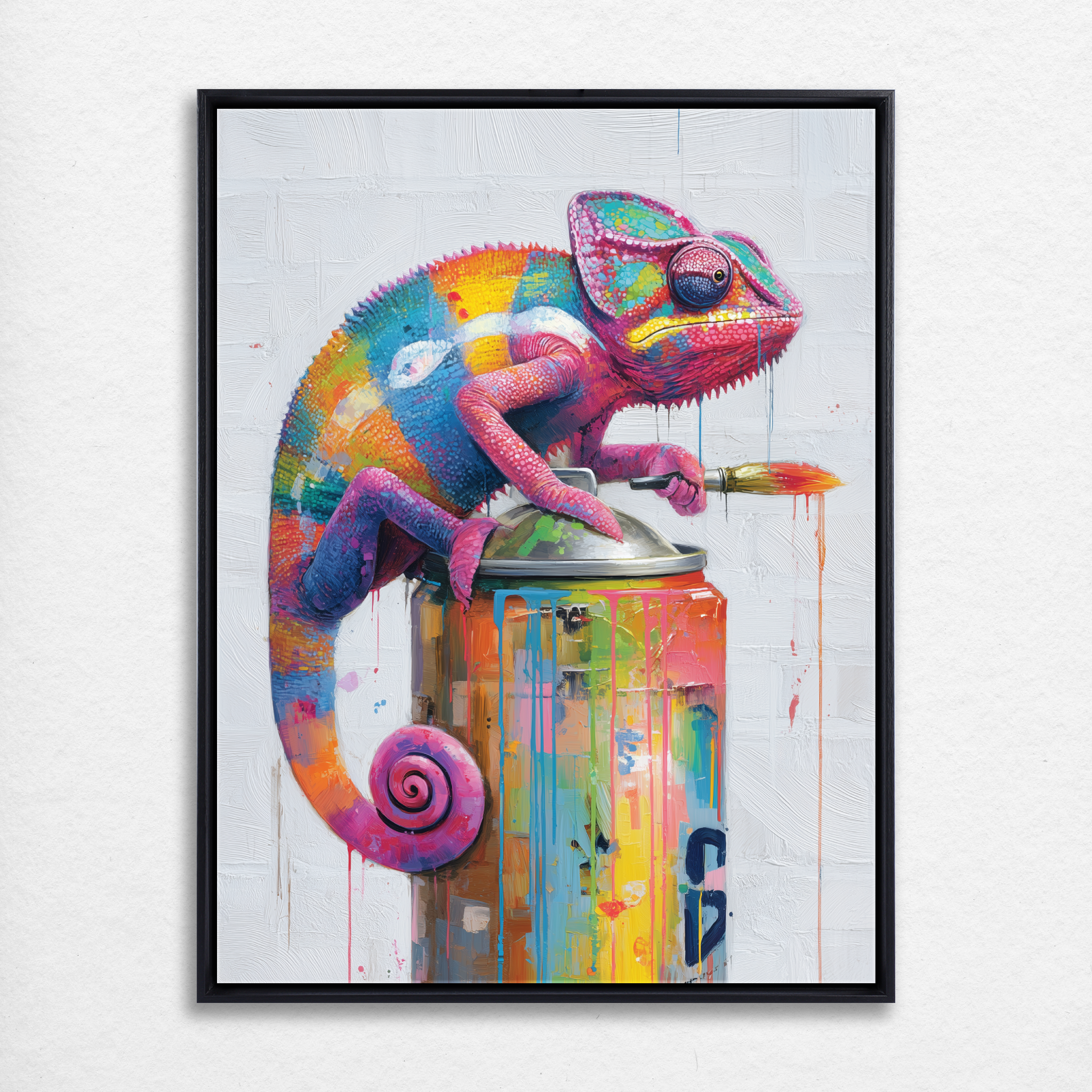 D0718-hand-painted-wall-art_03_3x4-vertical-frame-black.psd
