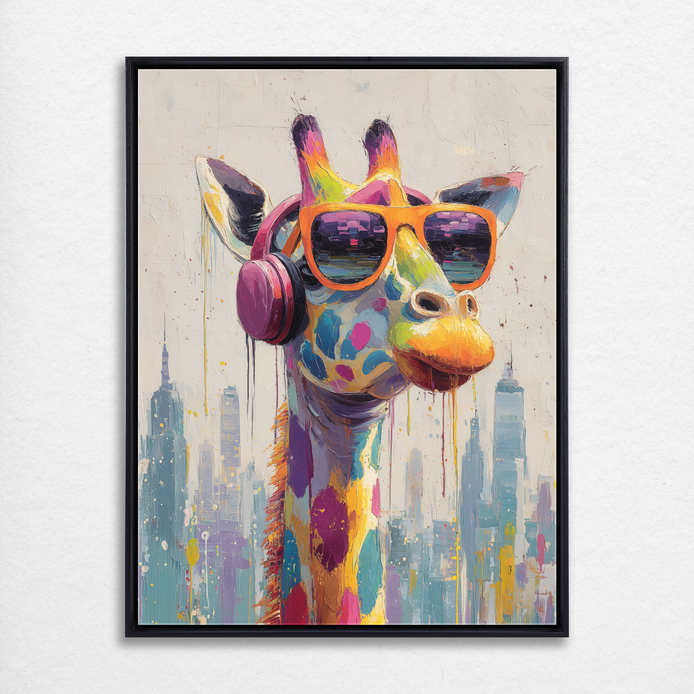 Giraffe in the City