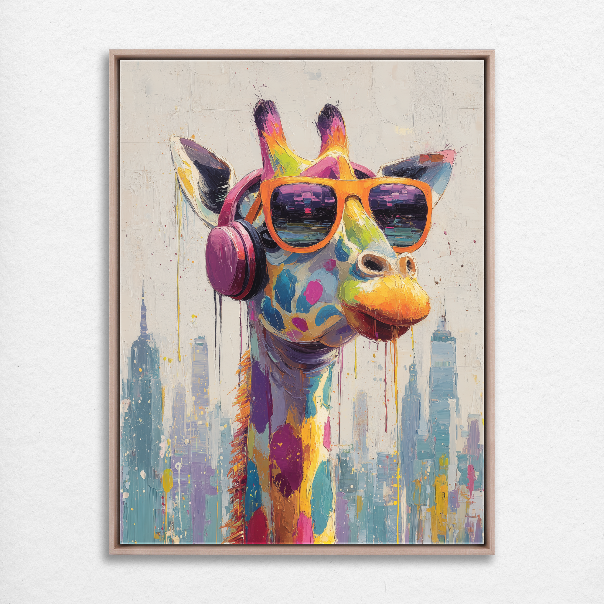Giraffe in the City