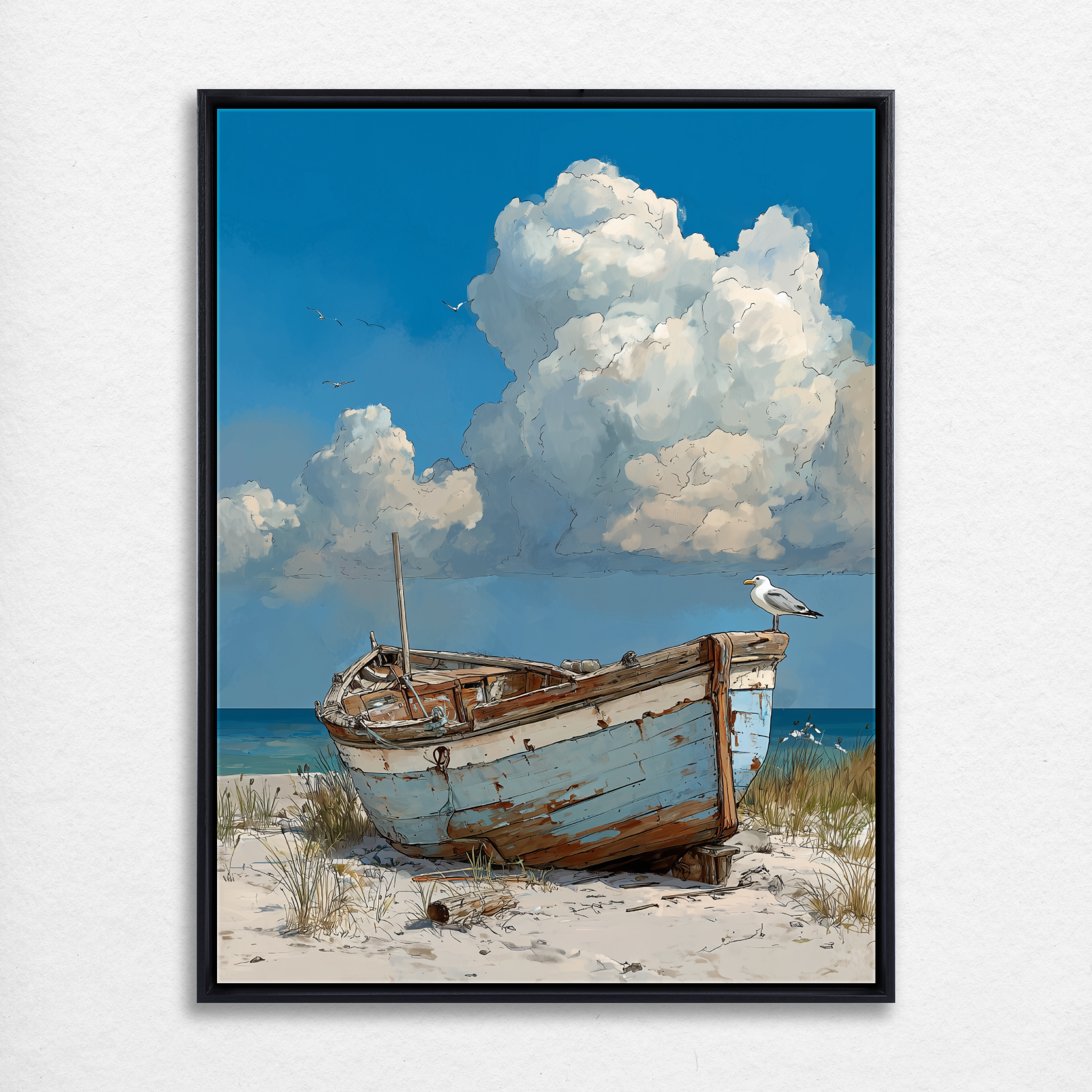 Beached Boat
