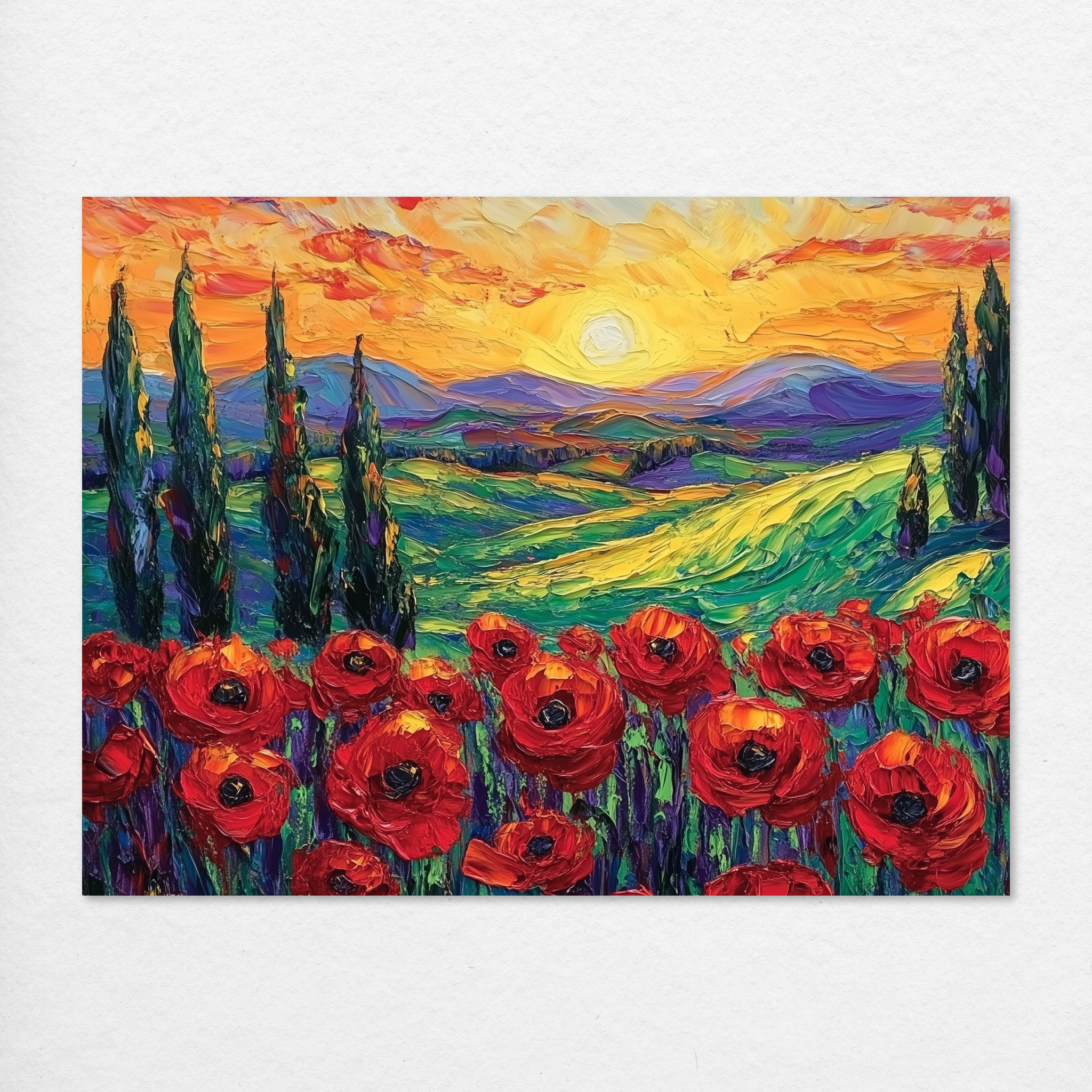 Cypress Sunset