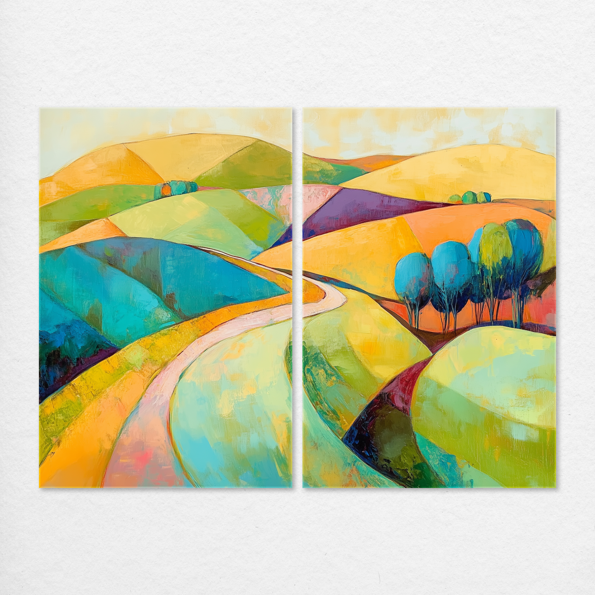 Winding Country Road