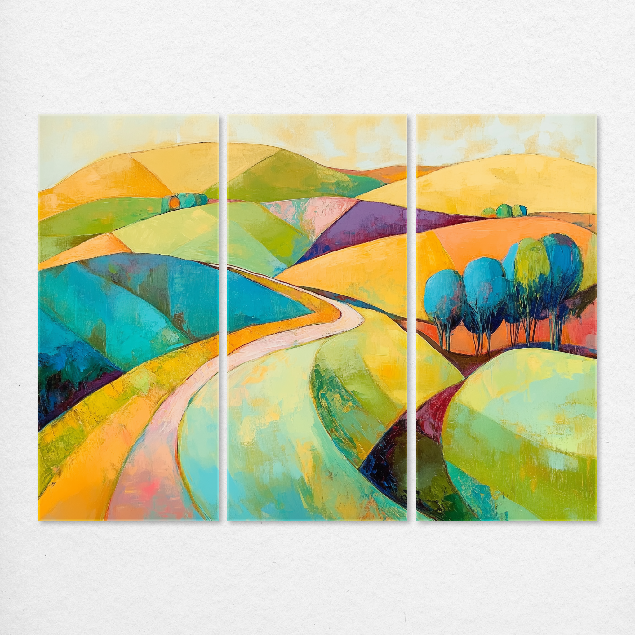 Winding Country Road