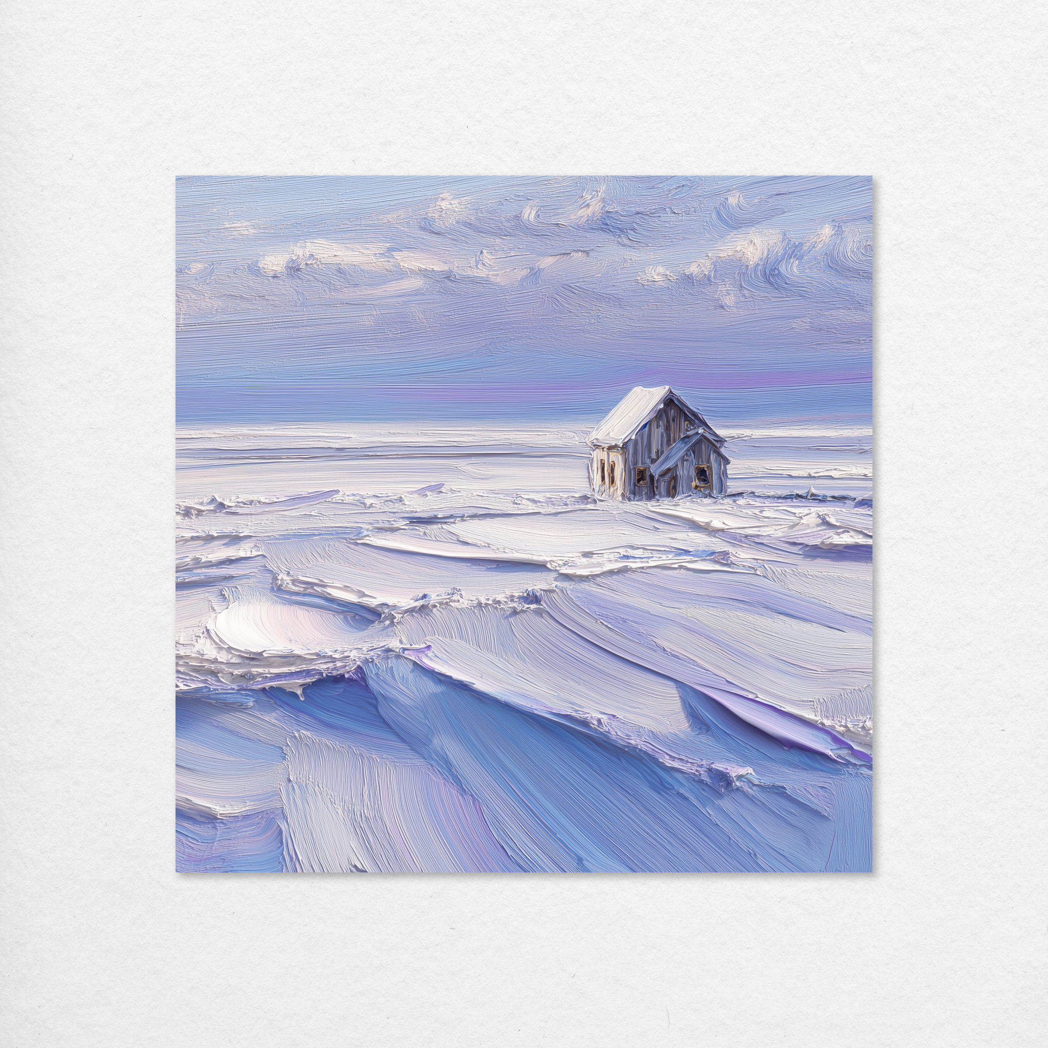 Snowy Cabin