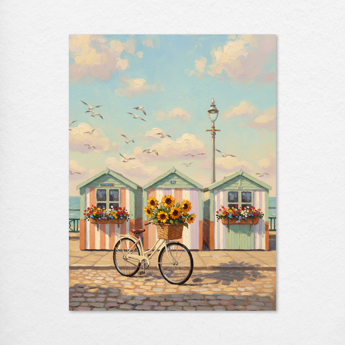 Sunflowers and Sea