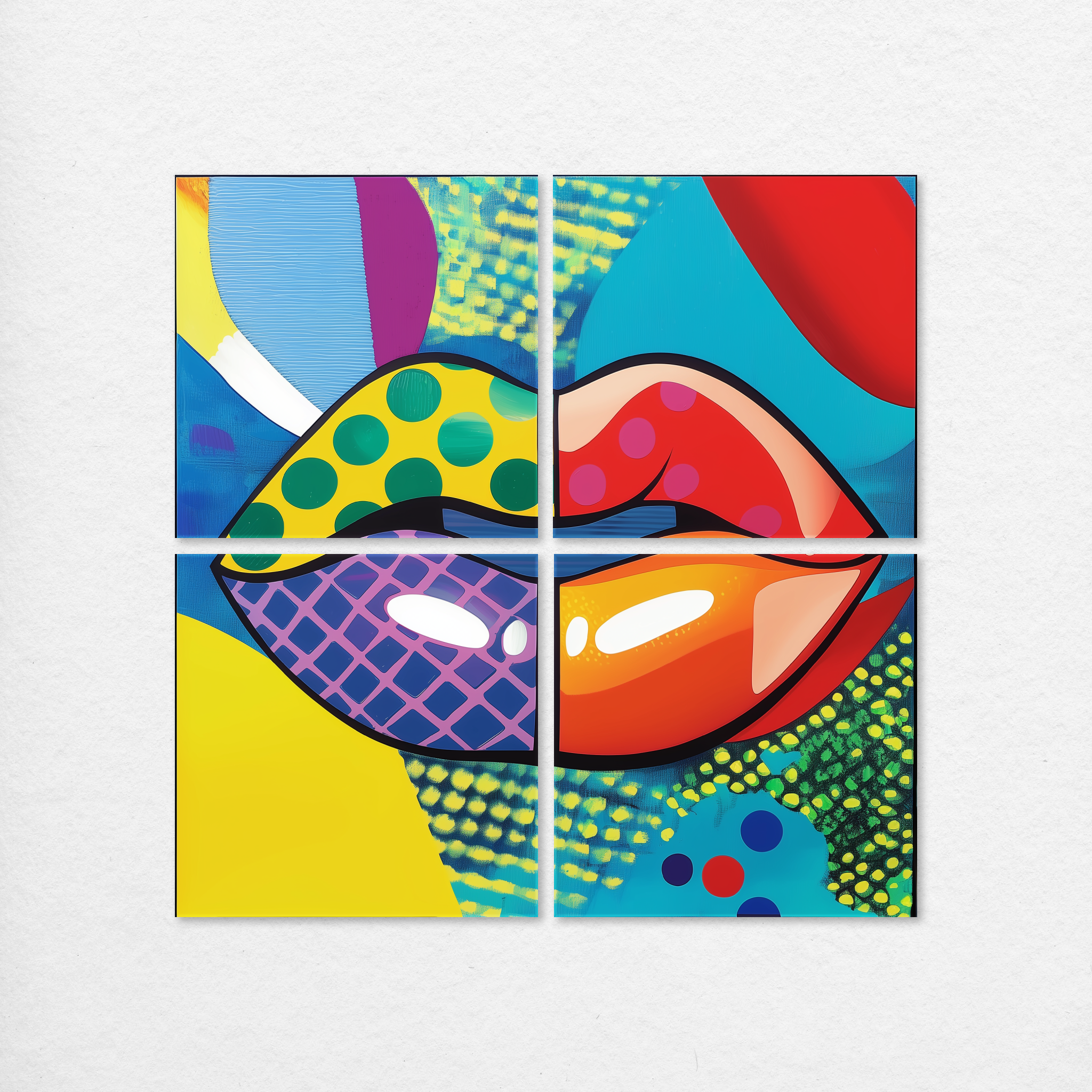 Pop Art Kiss