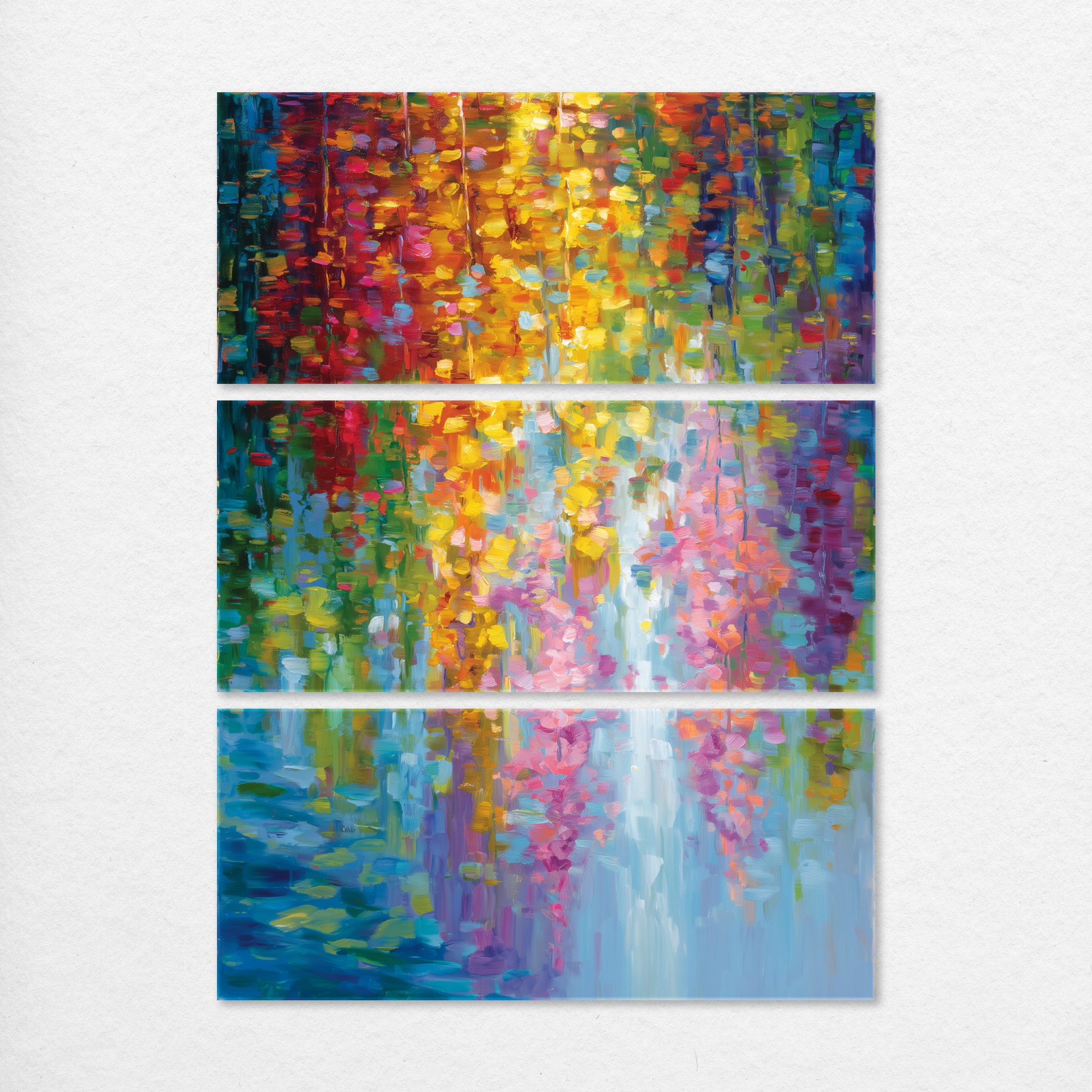 Falling Color Cascade