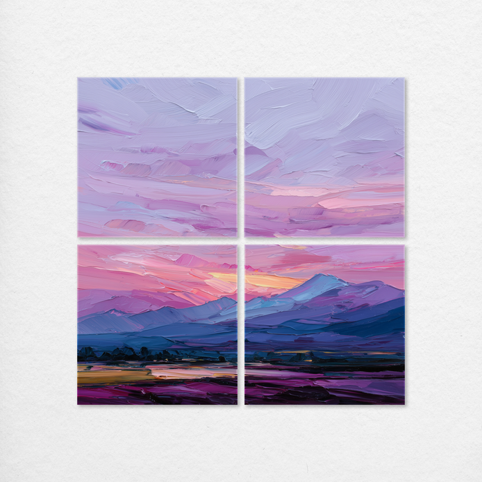 Fuchsia Ridge Sunset