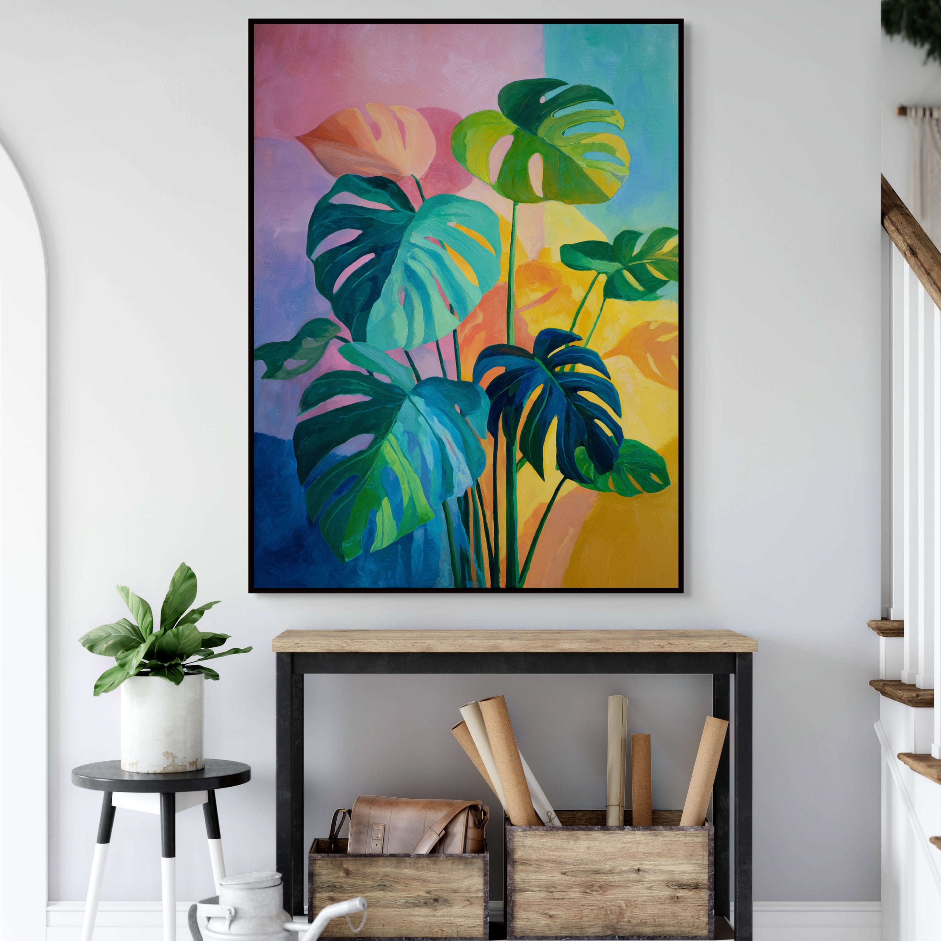 D1117-room-f-black-hallway-room-image