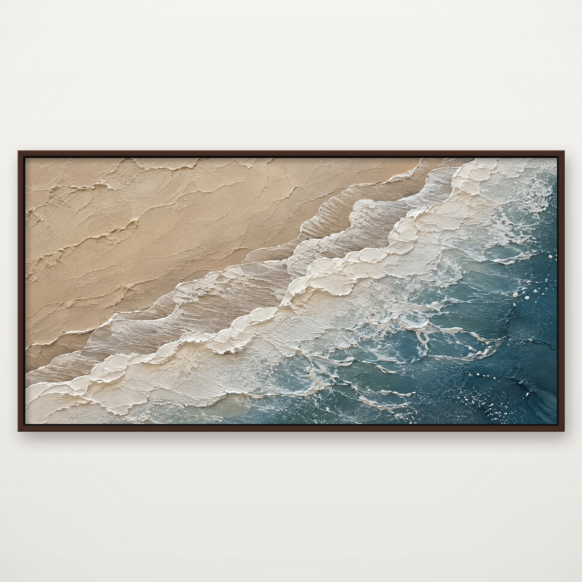 D2020-hand-painted-textured-wall-art-2x1-panoramic-frame-walnut