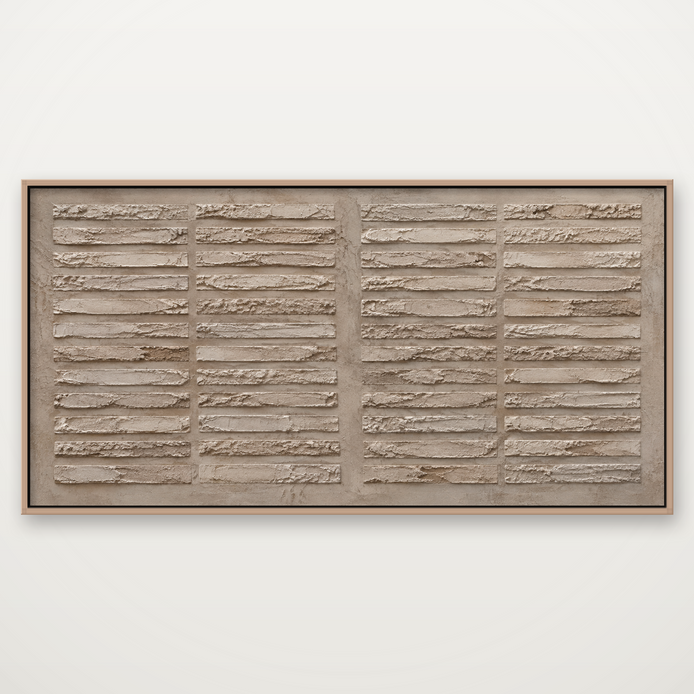 D2027-hand-painted-textured-wall-art-2x1-panoramic-frame-natural