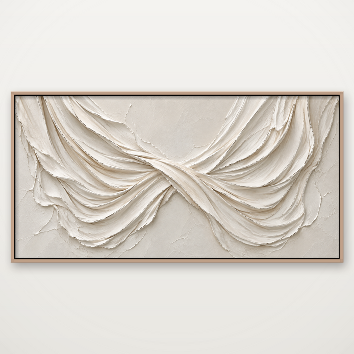D2028-hand-painted-textured-wall-art-2x1-panoramic-frame-natural