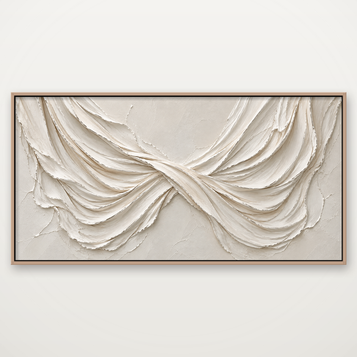 D2028-hand-painted-textured-wall-art-2x1-panoramic-frame-natural
