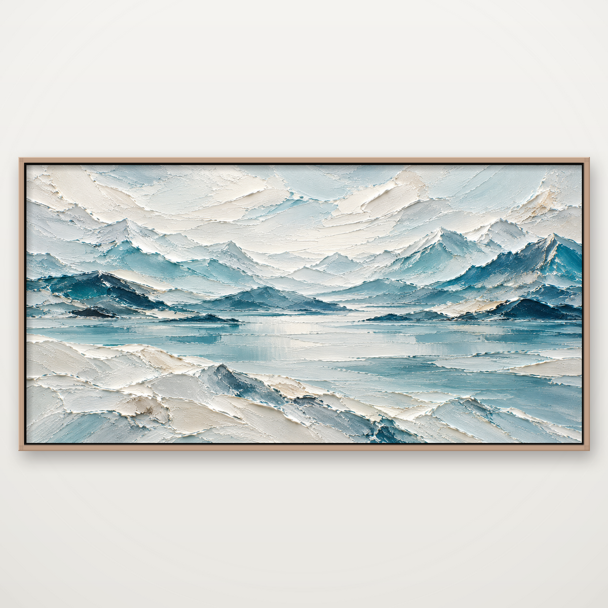 D2029-hand-painted-textured-wall-art-2x1-panoramic-frame-natural