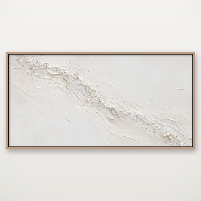 D2030-hand-painted-textured-wall-art-2x1-panoramic-frame-natural