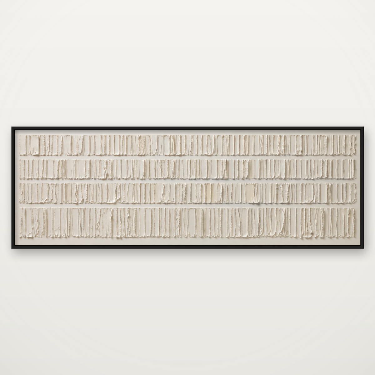 D2033-hand-painted-textured-wall-art-3x1-panoramic-frame-black