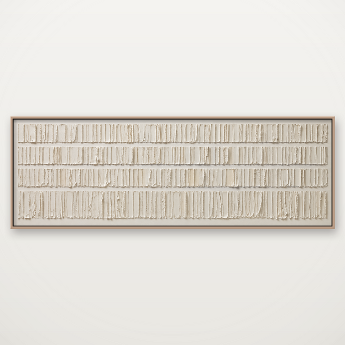 D2033-hand-painted-textured-wall-art-3x1-panoramic-frame-natural