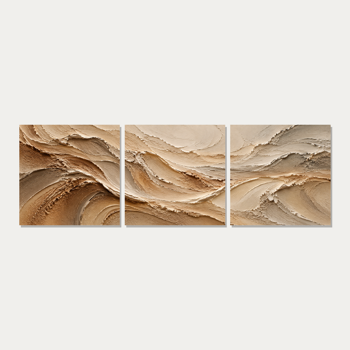 D2035-hand-painted-textured-wall-art-3x1-panoramic-3panels