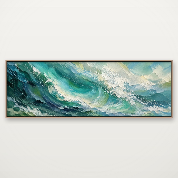 D2036-hand-painted-textured-wall-art-3x1-panoramic-frame-natural