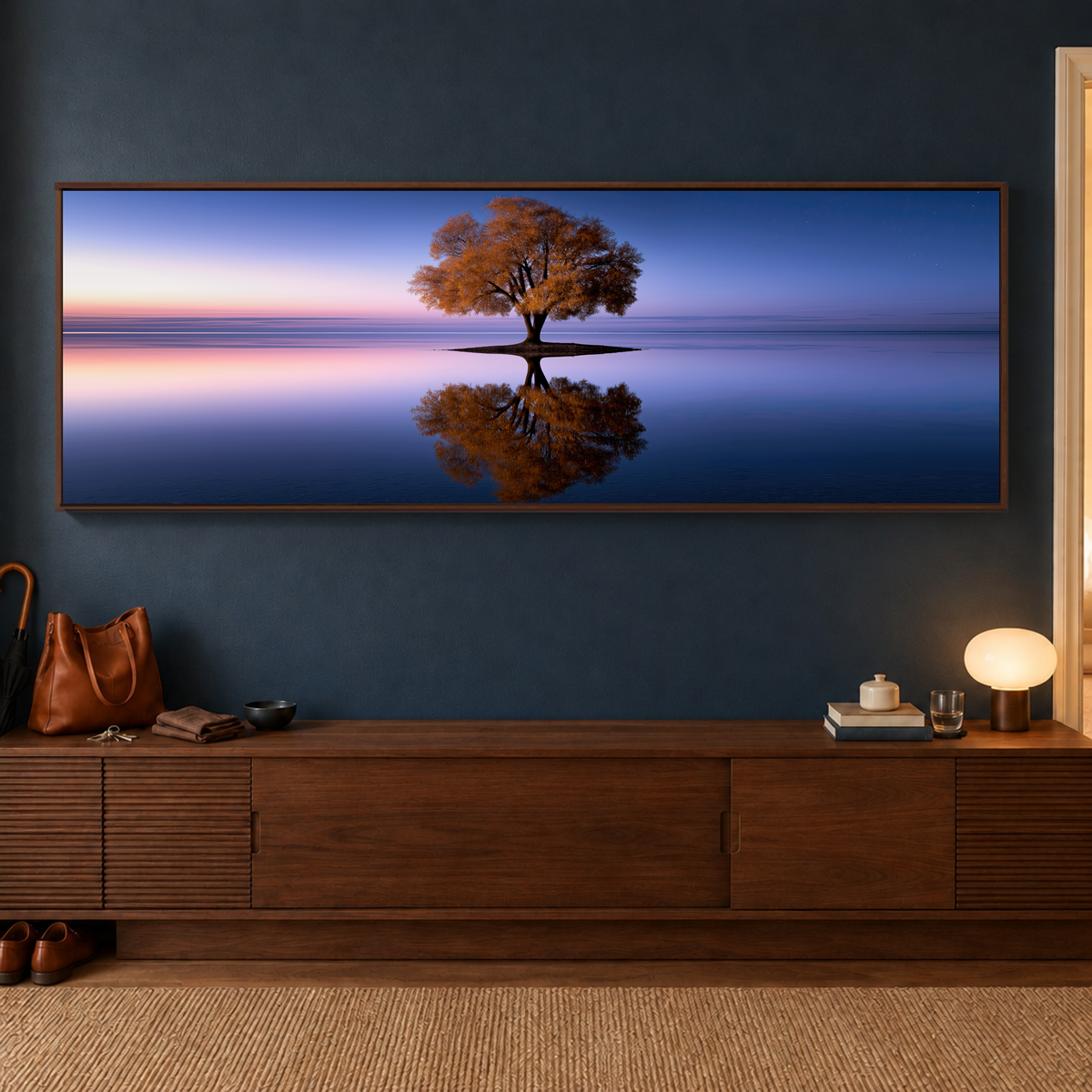 D2045-room-f-walnut-hallway-room-image