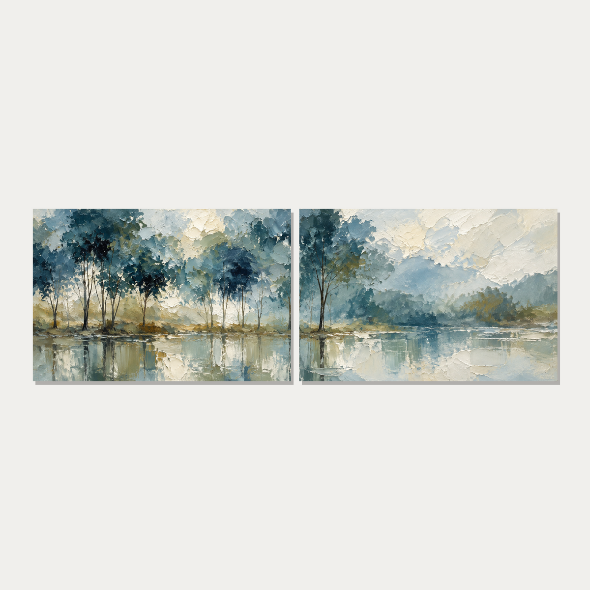 D2046-hand-painted-textured-wall-art-3x1-panoramic-2panels