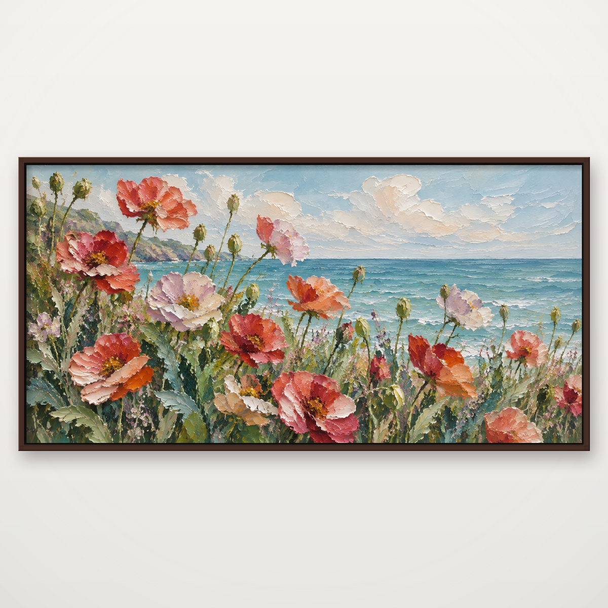 D2053-hand-painted-wall-art-2x1-panoramic-frame-walnut