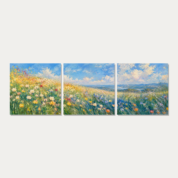 D2054-hand-painted-wall-art-3x1-panoramic-3panels