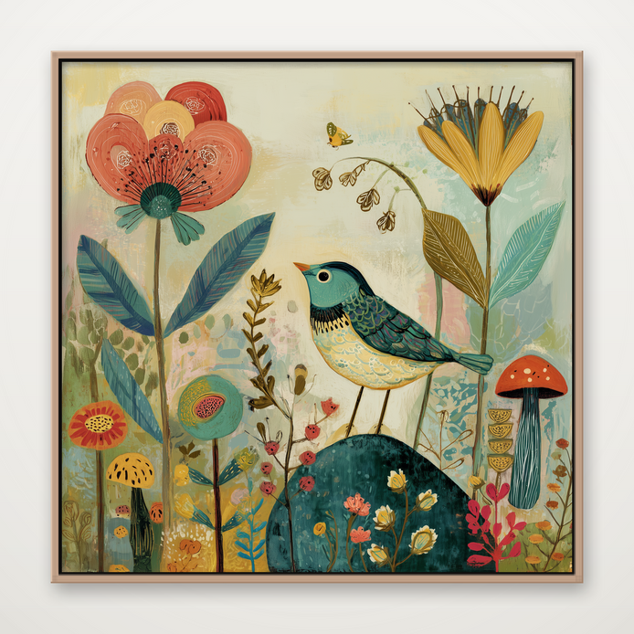 D2056-hand-painted-wall-art-1x1-square-frame-natural