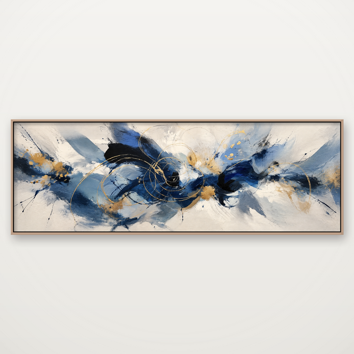D2057-hand-painted-wall-art-3x1-panoramic-frame-natural