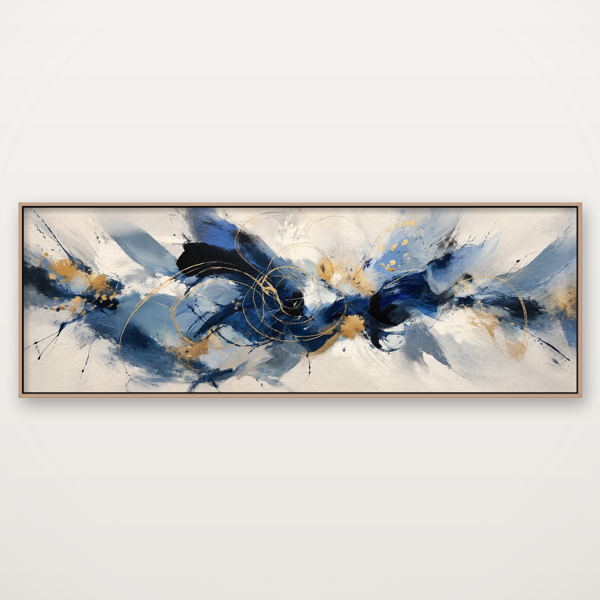 D2057-hand-painted-wall-art-3x1-panoramic-frame-natural