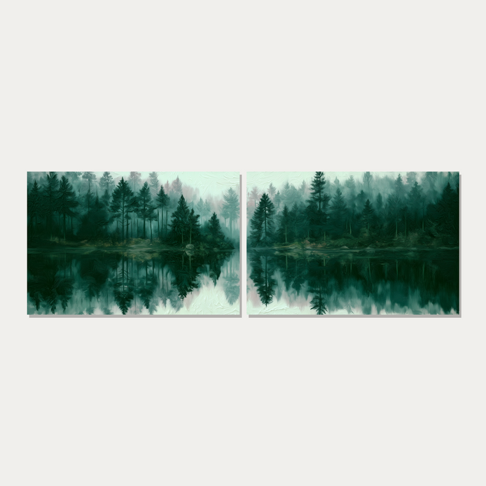 D2058-hand-painted-wall-art-3x1-panoramic-2panels