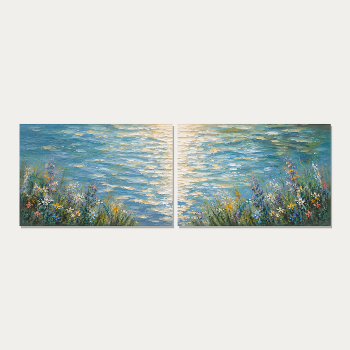 D2061-hand-painted-wall-art-3x1-panoramic-2panels