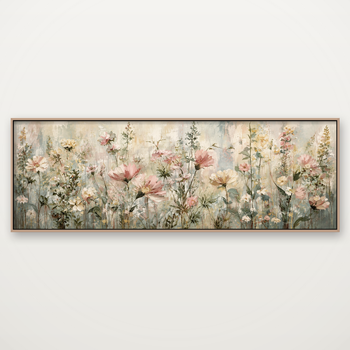 D2066-hand-painted-wall-art-3x1-panoramic-frame-natural