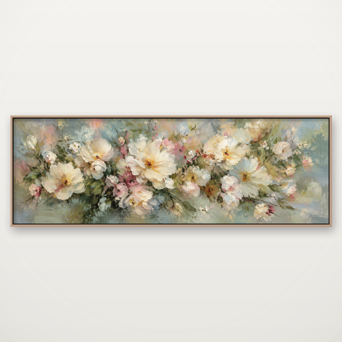 D2067-hand-painted-wall-art-3x1-panoramic-frame-natural