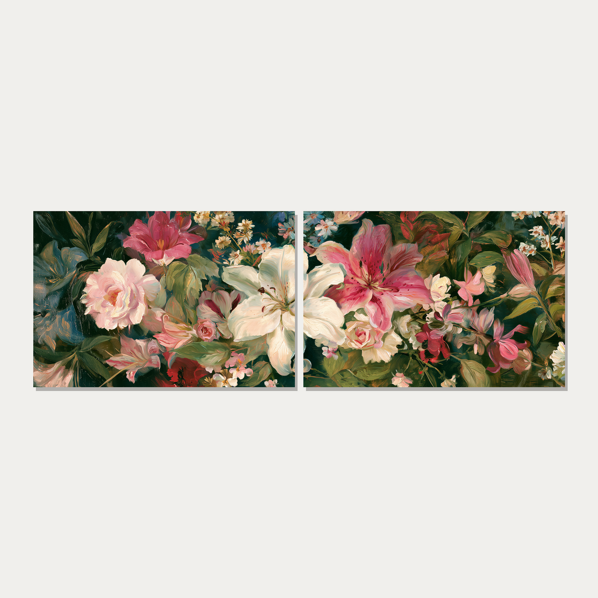 D2069-hand-painted-wall-art-3x1-panoramic-2panels